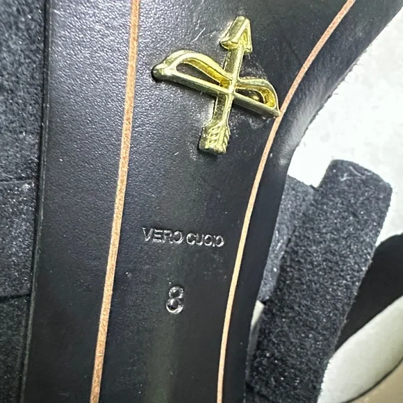 Pour La Victoire Carla Diagonal Strap Heels size 8 - Picture 7 of 7